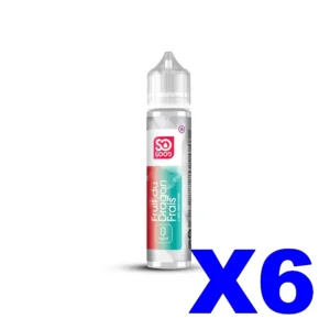 E LIQUIDE SO GOOD 50ML 50 50 FRUIT DU DRAGON FRAIS X6 Taux de nicotine 0