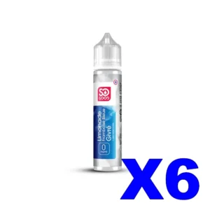E LIQUIDE SO GOOD 50ML 50 50 LIMONADE FRAMBOISE GIVRE X6 Taux de nicotine 0