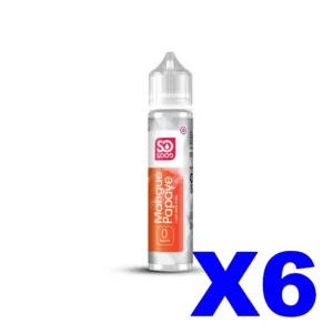 E LIQUIDE SO GOOD 50ML 50 50 MANGUE PAPAYE X6 Taux de nicotine 0