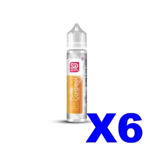 E LIQUIDE SO GOOD 50ML 50 50 POIRE CARAMEL X6 Taux de nicotine 0