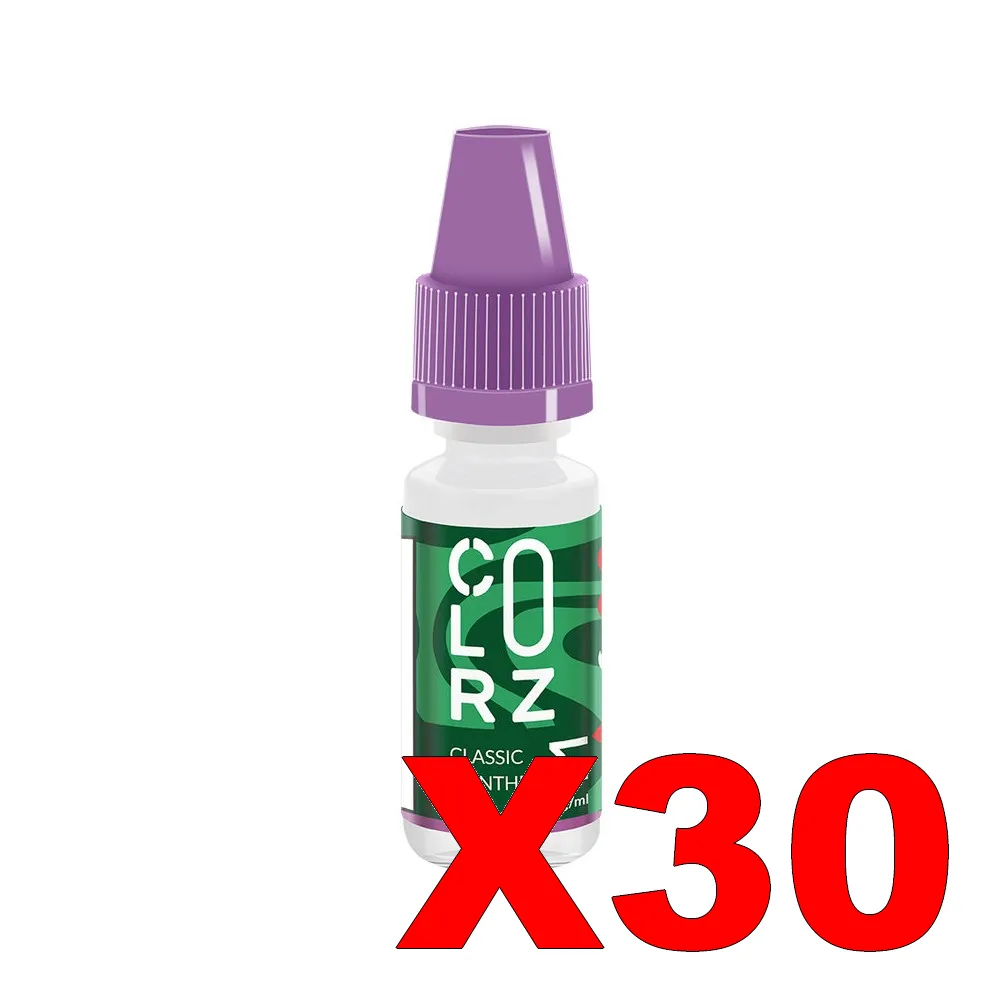 E-LIQUIDE VAP-NATION COLORZ 10ML 50-50 CLASSIC-MENTHE X30 4 E LIQUIDE VAP NATION COLORZ 10ML 50 50 CLASSIC MENTHE X30 Taux de nicotine 11