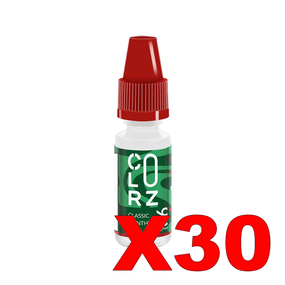 E-LIQUIDE VAP-NATION COLORZ 10ML 50-50 CLASSIC-MENTHE X30 3 E LIQUIDE VAP NATION COLORZ 10ML 50 50 CLASSIC MENTHE X30 Taux de nicotine 6