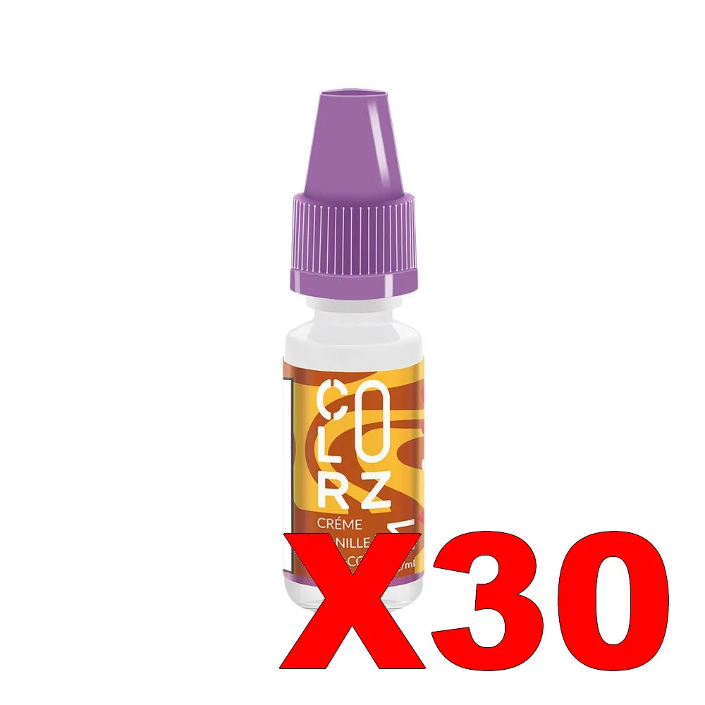 E-LIQUIDE VAP-NATION COLORZ 10ML 50-50 CREME-VANILLE-POP CORN X30 4 E LIQUIDE VAP NATION COLORZ 10ML 50 50 CREME VANILLE POP CORN X30 Taux de nicotine 11