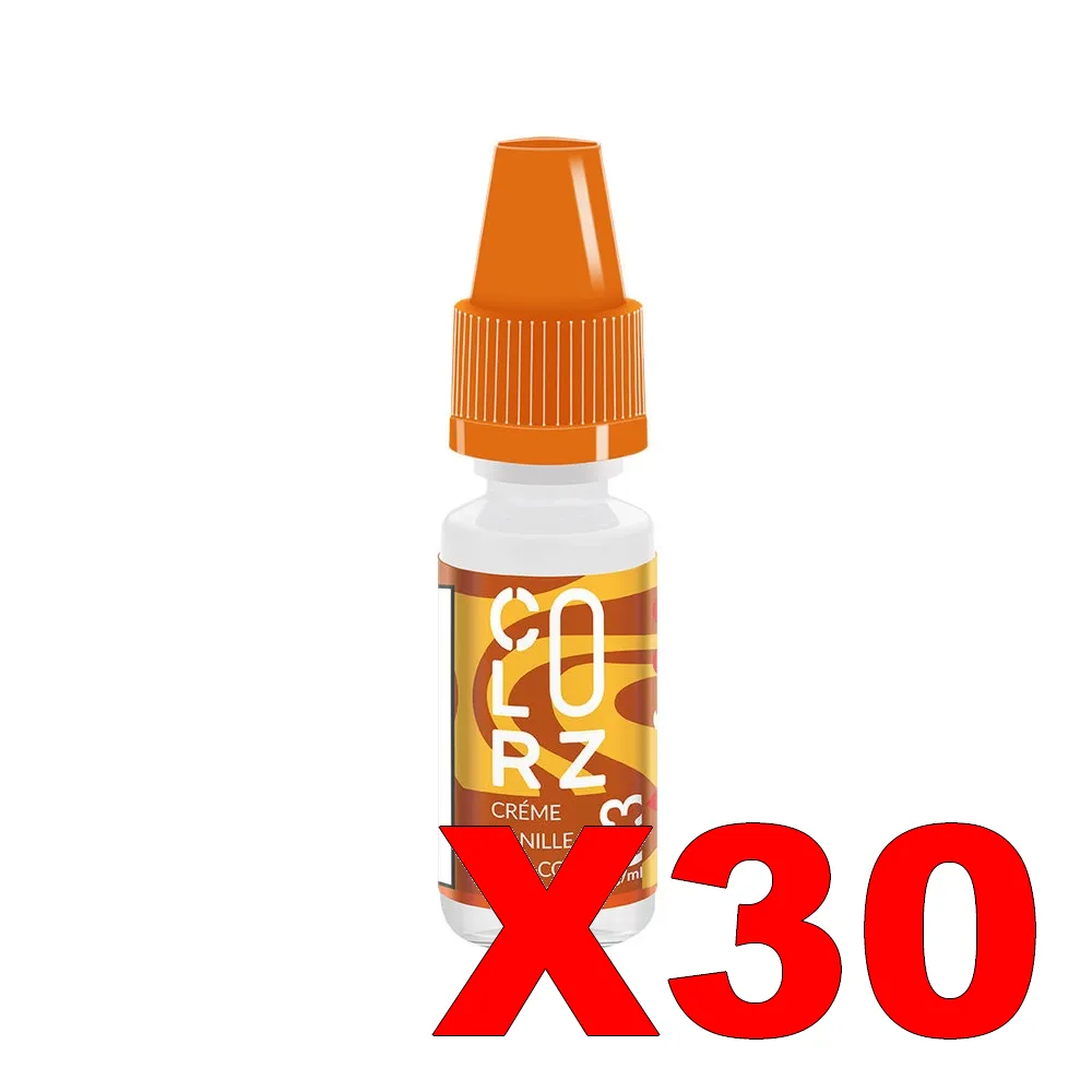 E-LIQUIDE VAP-NATION COLORZ 10ML 50-50 CREME-VANILLE-POP CORN X30 2 E LIQUIDE VAP NATION COLORZ 10ML 50 50 CREME VANILLE POP CORN X30 Taux de nicotine 3