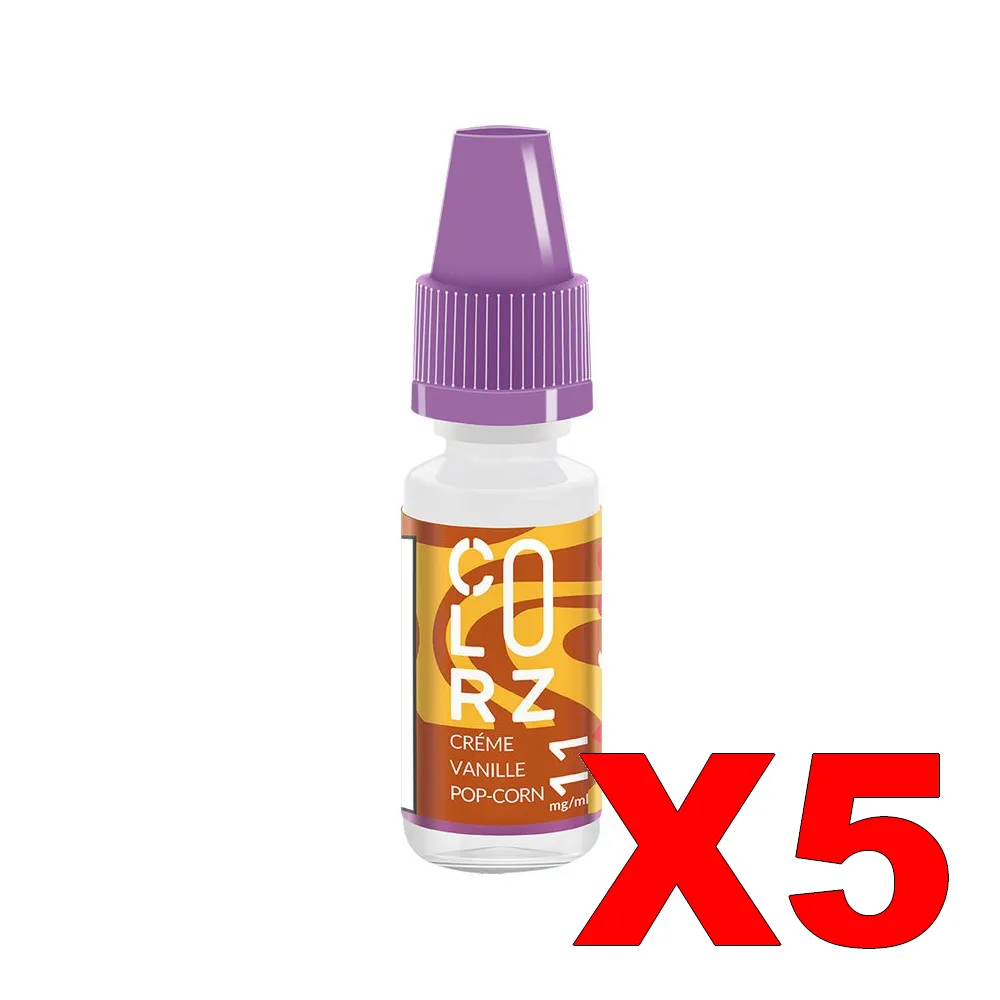 E-LIQUIDE VAP-NATION COLORZ 10ML 50-50 CREME-VANILLE-POP CORN X5 4 E LIQUIDE VAP NATION COLORZ 10ML 50 50 CREME VANILLE POP CORN X5 Taux de nicotine 11