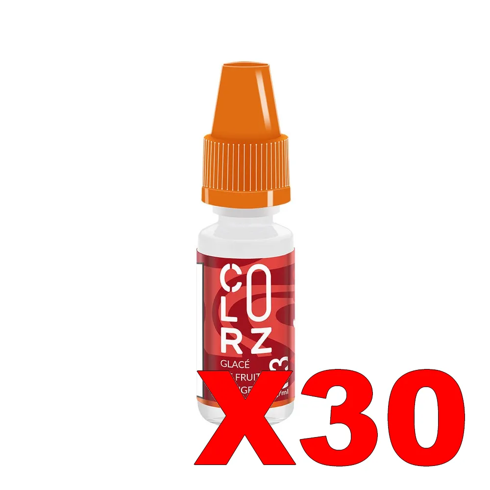 E-LIQUIDE VAP-NATION COLORZ 10ML 50-50 GLACE-DE-FRUITS-ROUGES X30 2 E LIQUIDE VAP NATION COLORZ 10ML 50 50 GLACE DE FRUITS ROUGES X30 Taux de nicotine 3
