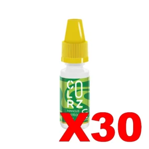 E LIQUIDE VAP NATION COLORZ 10ML 50 50 MANGUE PASTEQUE KIWI X30 Taux de nicotine 0