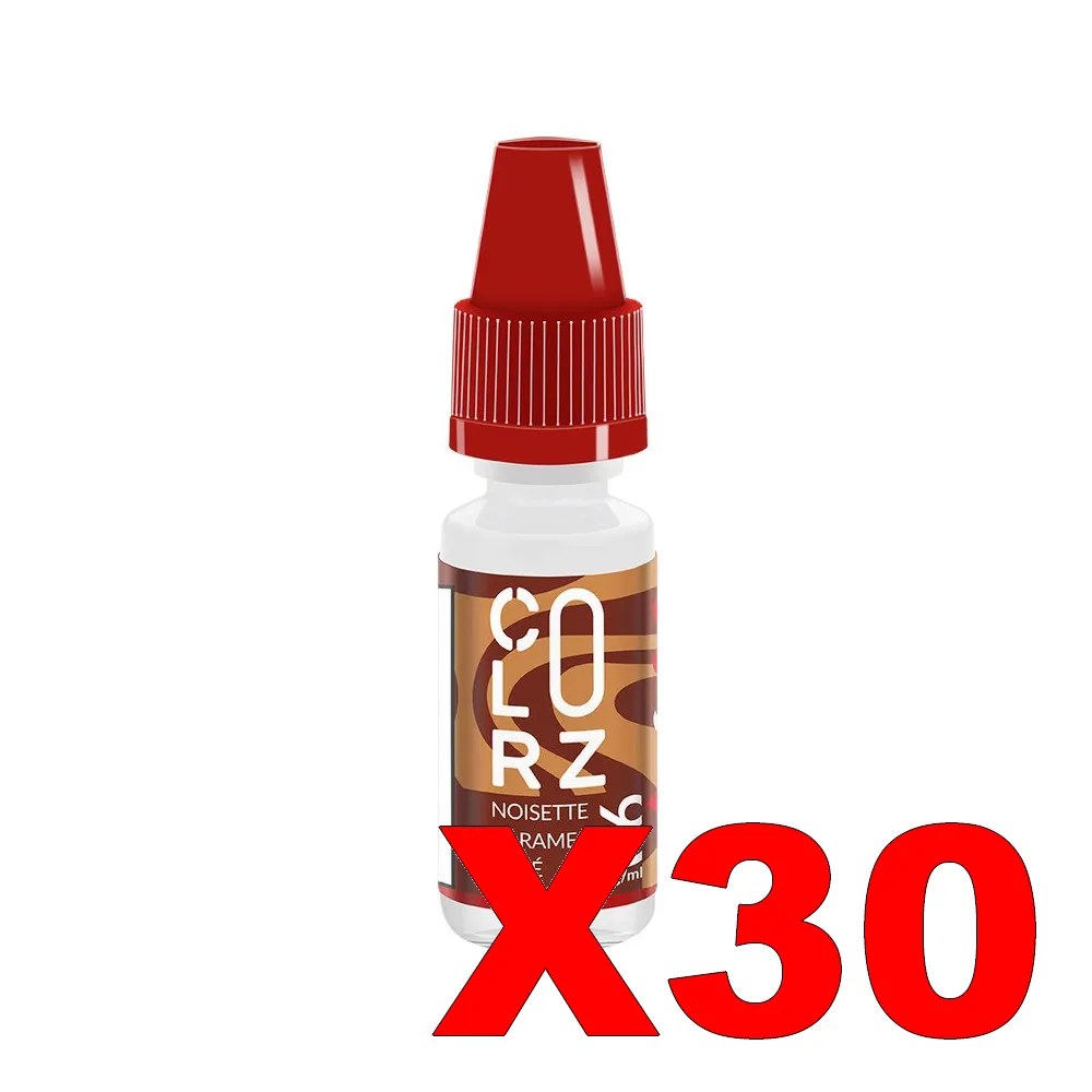E-LIQUIDE VAP-NATION COLORZ 10ML 50-50 NOISETTE-CARAMEL-CAFE X30 3 E LIQUIDE VAP NATION COLORZ 10ML 50 50 NOISETTE CARAMEL CAFE X30 Taux de nicotine 6