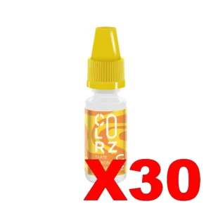 E LIQUIDE VAP NATION COLORZ 10ML 50 50 TARTE CITRON MERINGUEE X30 Taux de nicotine 0