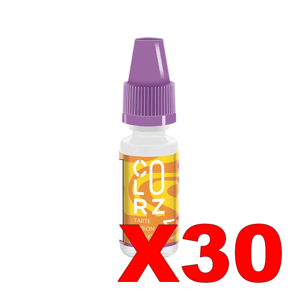 E-LIQUIDE VAP-NATION COLORZ 10ML 50-50 TARTE-CITRON-MERINGUEE X30 4 E LIQUIDE VAP NATION COLORZ 10ML 50 50 TARTE CITRON MERINGUEE X30 Taux de nicotine 11