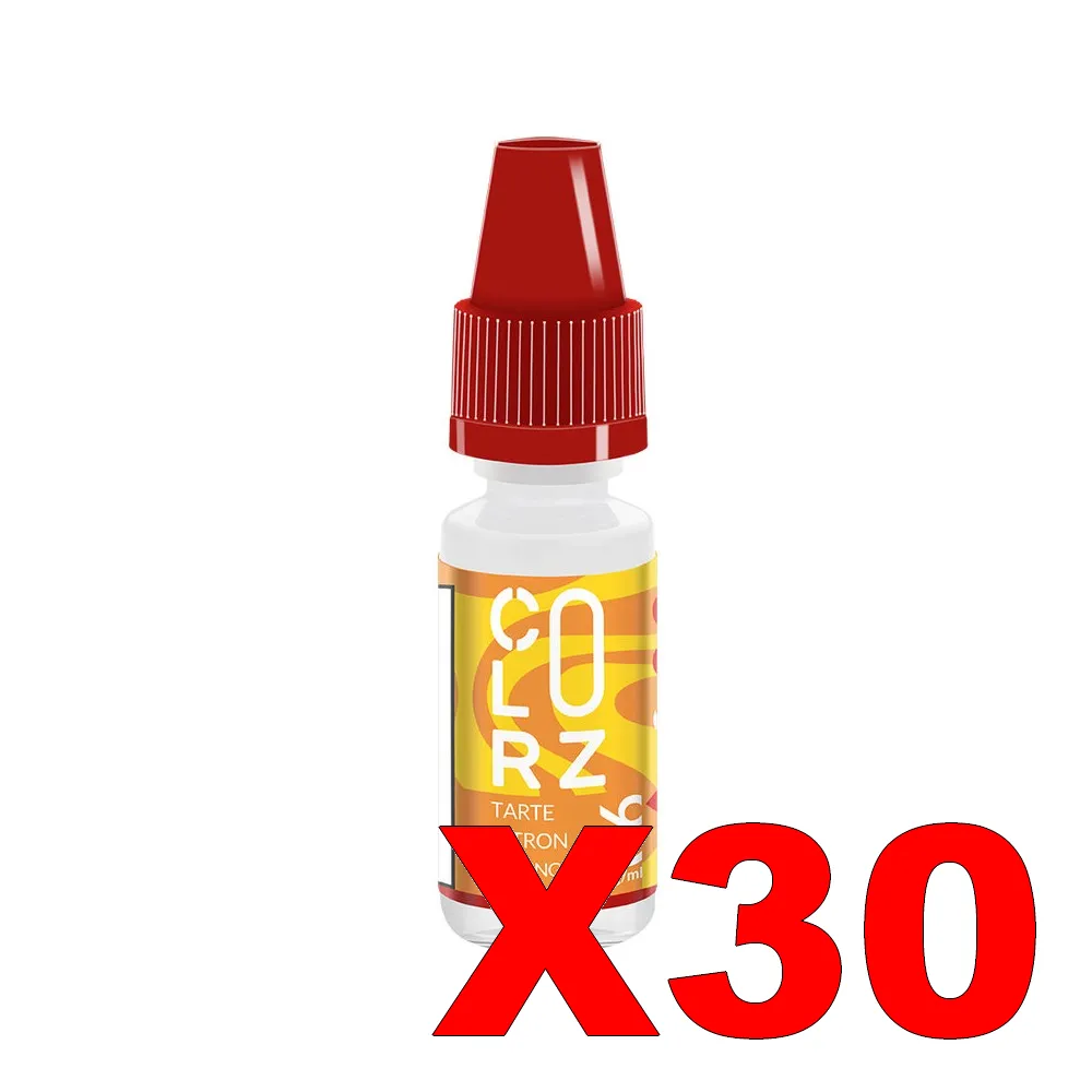 E-LIQUIDE VAP-NATION COLORZ 10ML 50-50 TARTE-CITRON-MERINGUEE X30 3 E LIQUIDE VAP NATION COLORZ 10ML 50 50 TARTE CITRON MERINGUEE X30 Taux de nicotine 6