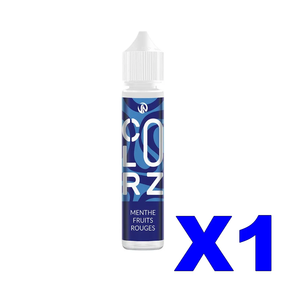 E LIQUIDE VAP NATION COLORZ 50ML 50 50 MENTHE FRUITS ROUGES X1 Taux de nicotine 0