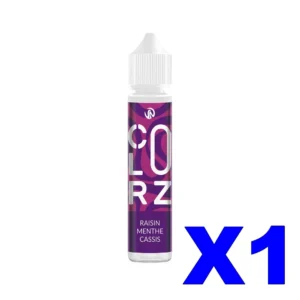 E LIQUIDE VAP NATION COLORZ 50ML 50 50 RAISIN MENTHE CASSIS X1 Taux de nicotine 0