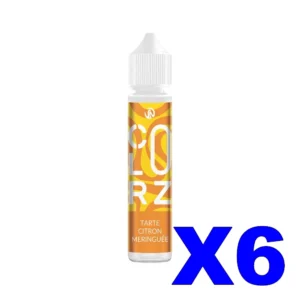 E LIQUIDE VAP NATION COLORZ 50ML 50 50 TARTE CITRON MERINGUEE X6 Taux de nicotine 0