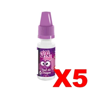 E LIQUIDE VAP NATION LIKIPUFF 10ML 50 50 FRUIT DU DRAGON X5 Taux de nicotine 10
