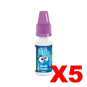 E LIQUIDE VAP NATION LIKIPUFF 10ML 50 50 MENTHE FRAICHE X5 Taux de nicotine 10