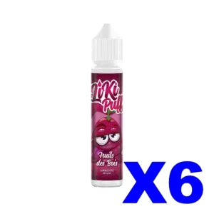 E LIQUIDE VAP NATION LIKIPUFF 50ML 50 50 FRUITS DES BOIS X6 Taux de nicotine 0