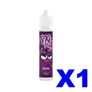 E LIQUIDE VAP NATION LIKIPUFF 50ML 50 50 RAISIN X1 Taux de nicotine 0