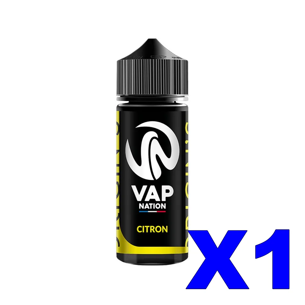 E-LIQUIDE VAP-NATION ORIGINS 100ML 50-50 CITRON X1 Taux-de-nicotine-0 1 E LIQUIDE VAP NATION ORIGINS 100ML 50 50 CITRON X1 Taux de nicotine 0