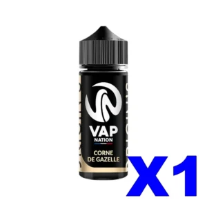 E LIQUIDE VAP NATION ORIGINS 100ML 50 50 CORNE DE GAZELLE X1 Taux de nicotine 0
