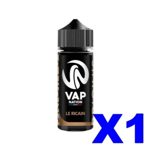 E LIQUIDE VAP NATION ORIGINS 100ML 50 50 LE RICAIN X1 Taux de nicotine 0