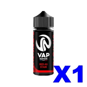 E LIQUIDE VAP NATION ORIGINS 100ML 50 50 RED AS STAIR X1 Taux de nicotine 0