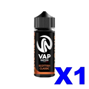 E LIQUIDE VAP NATION ORIGINS 100ML 50 50 SCOTTISH CLASSIC X1 Taux de nicotine 0