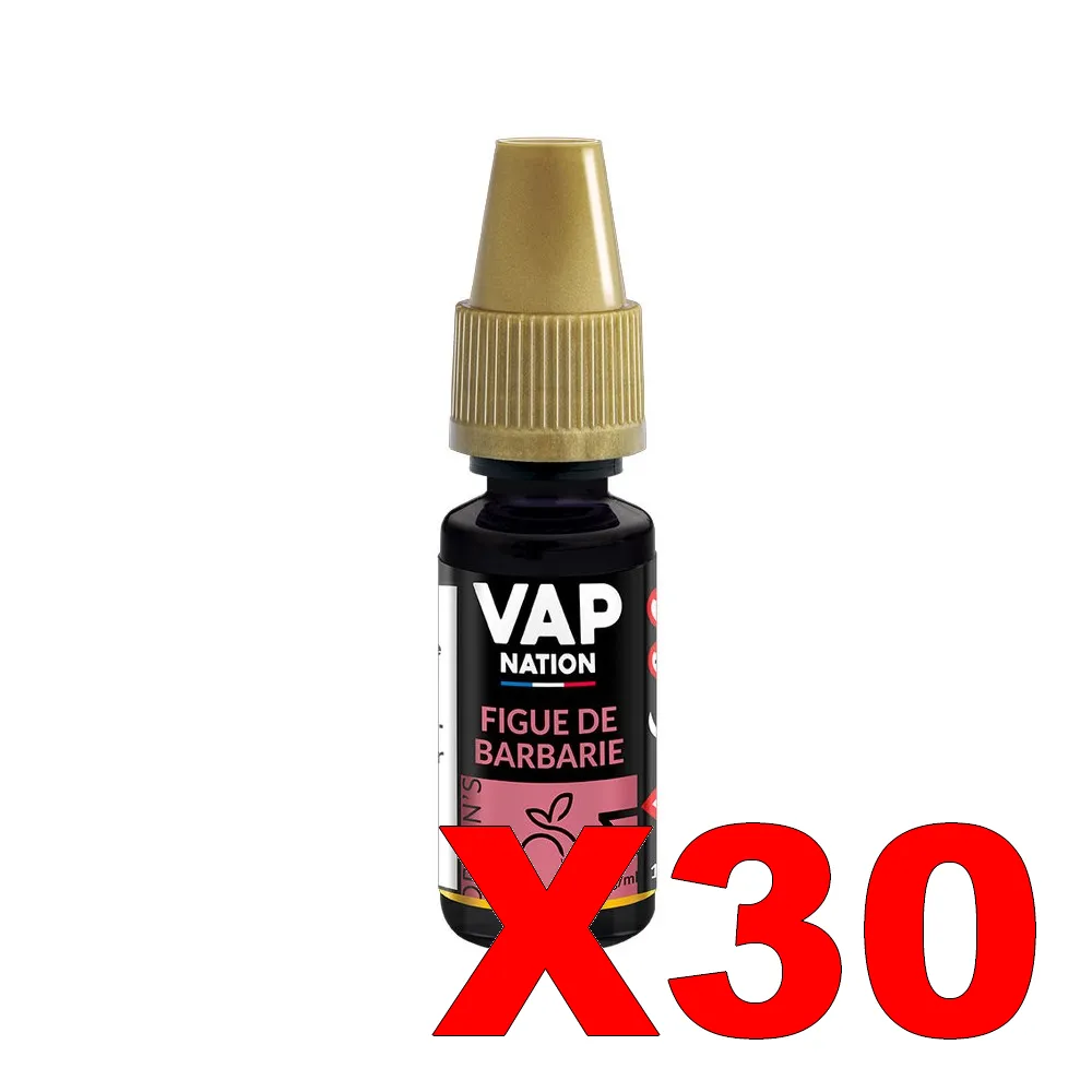 E-LIQUIDE VAP-NATION ORIGINS 10ML 50-50 FIGUE-DE-BARBARIE X30 4 E LIQUIDE VAP NATION ORIGINS 10ML 50 50 FIGUE DE BARBARIE X30 Taux de nicotine 11
