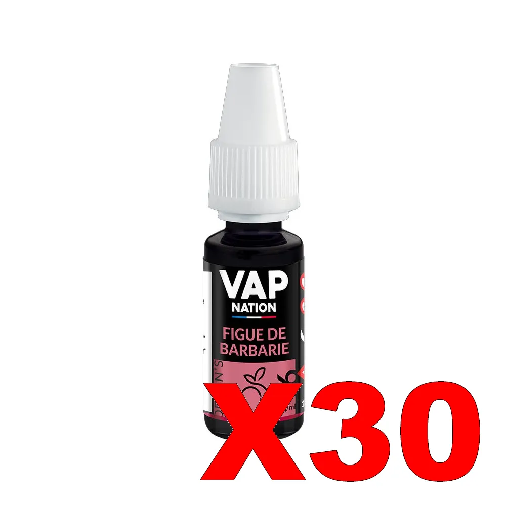 E-LIQUIDE VAP-NATION ORIGINS 10ML 50-50 FIGUE-DE-BARBARIE X30 5 E LIQUIDE VAP NATION ORIGINS 10ML 50 50 FIGUE DE BARBARIE X30 Taux de nicotine 16