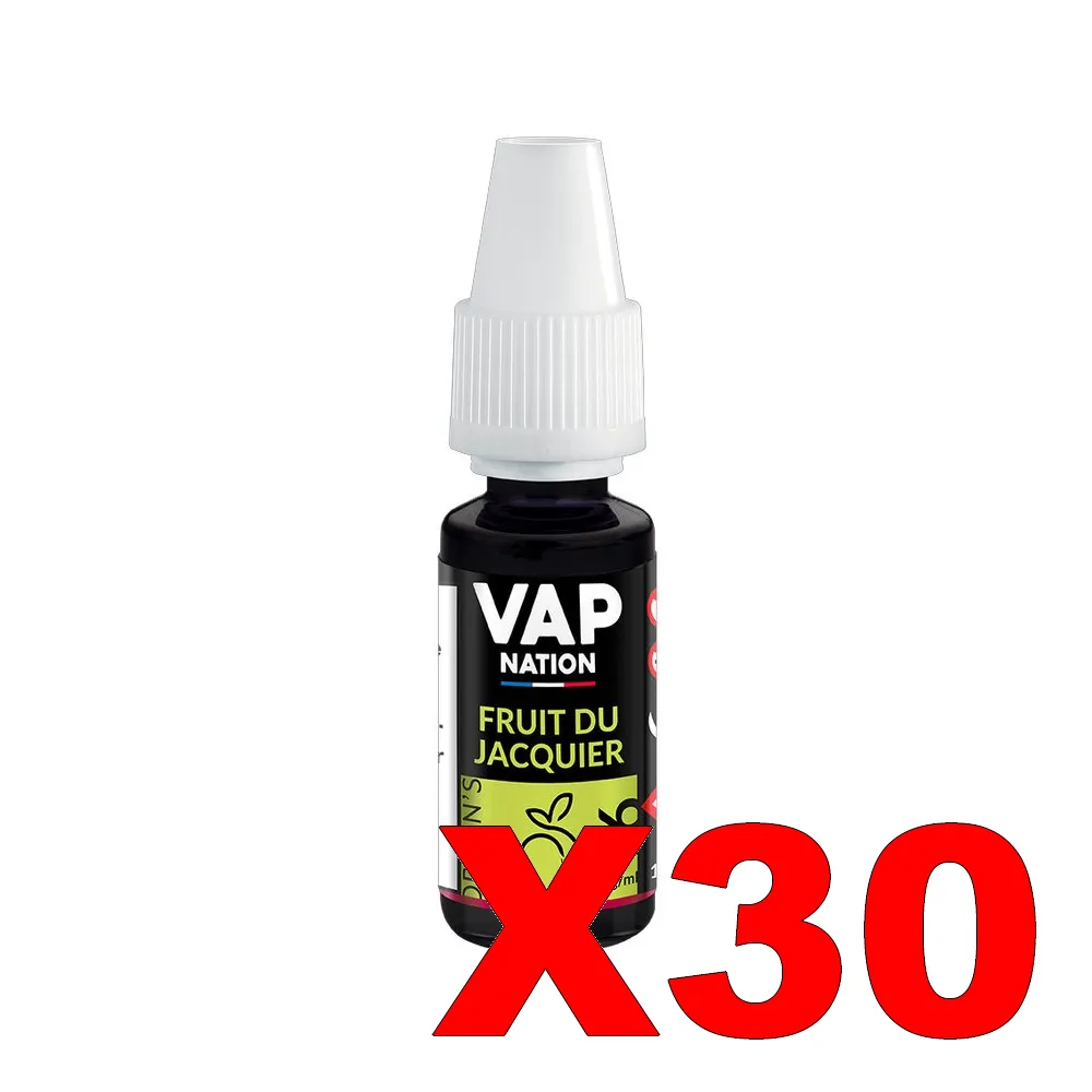 E-LIQUIDE VAP-NATION ORIGINS 10ML 50-50 FRUIT-DU-JACQUIER X30 5 E LIQUIDE VAP NATION ORIGINS 10ML 50 50 FRUIT DU JACQUIER X30 Taux de nicotine 16