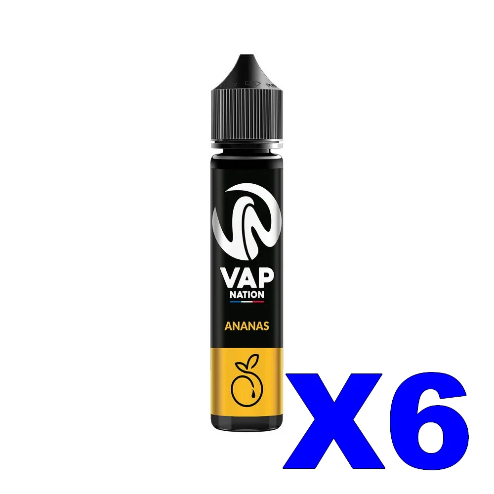 E-LIQUIDE VAP-NATION ORIGINS 50ML 50-50 ANANAS X6 Taux-de-nicotine-0 1 E LIQUIDE VAP NATION ORIGINS 50ML 50 50 ANANAS X6 Taux de nicotine 0