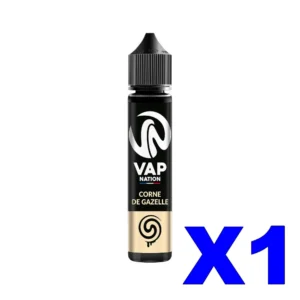 E LIQUIDE VAP NATION ORIGINS 50ML 50 50 CORNE DE GAZELLE X1 Taux de nicotine 0