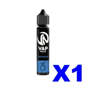 E LIQUIDE VAP NATION ORIGINS 50ML 50 50 FRAMBOISE X1 Taux de nicotine 0
