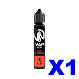 E LIQUIDE VAP NATION ORIGINS 50ML 50 50 FRUIT DU SERPENT X1 Taux de nicotine 0