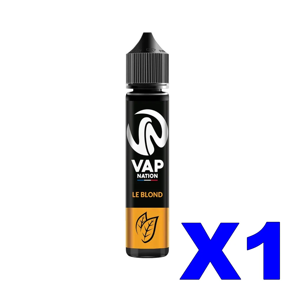 E-LIQUIDE VAP-NATION ORIGINS 50ML 50-50 LE-BLOND X1 Taux-de-nicotine-0 1 E LIQUIDE VAP NATION ORIGINS 50ML 50 50 LE BLOND X1 Taux de nicotine 0