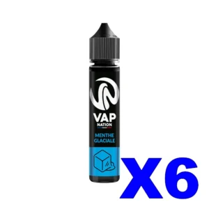 E LIQUIDE VAP NATION ORIGINS 50ML 50 50 MENTHE GLACIALE X6 Taux de nicotine 0