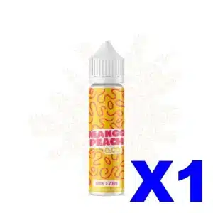 E LIQUIDE E CG LES BANGERZ 50ML 60 40 MANGO PEACH X1 Taux de nicotine 0